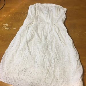 White summer dress